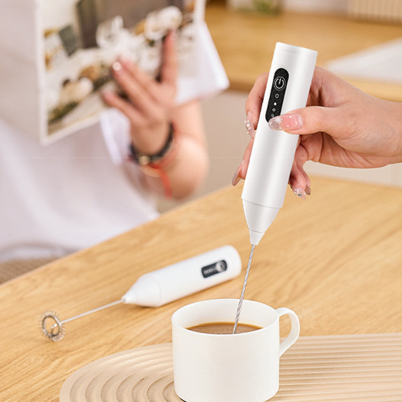 QIAWI™ 3-Speed Milk Frother – Rechargeable, Fast & Extra Creamy in Seconds ☕⚡