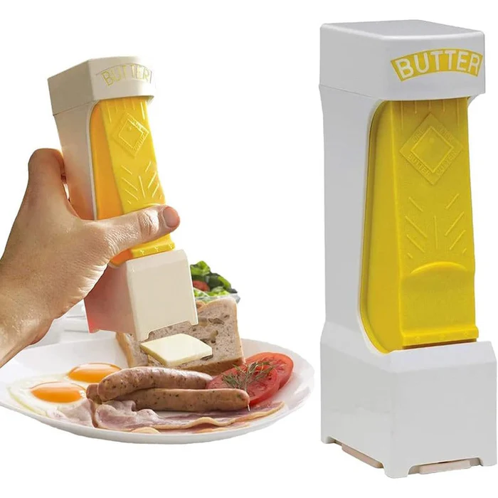 Butter Cutter Dispenser with Stainless Steel Blade