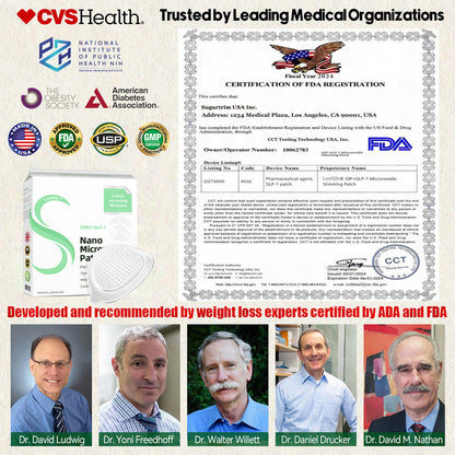 🌿 LOVILDS™ SMGT-GLP-1 Nano Microneedle Patch – 24-Hour Pain-Free Weight Loss & Blood Sugar Control 💪✨