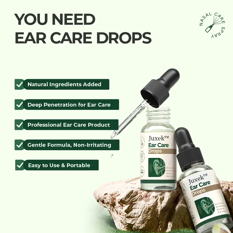 Juxek™ Ear Care Drops – Plant-Based Formula | FDA-Registered