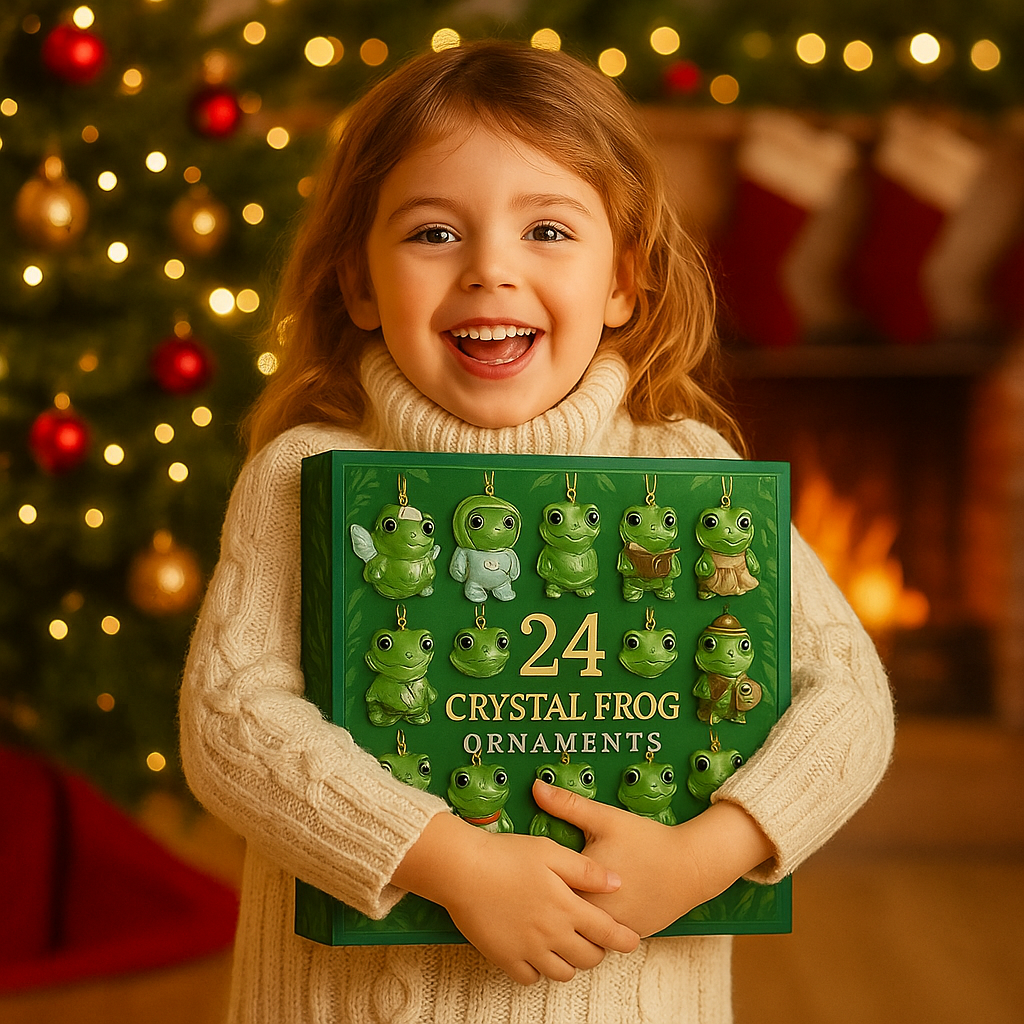 Step Into a Whimsical World — The Cutest Frog Advent Calendar Ever! 🐸💚