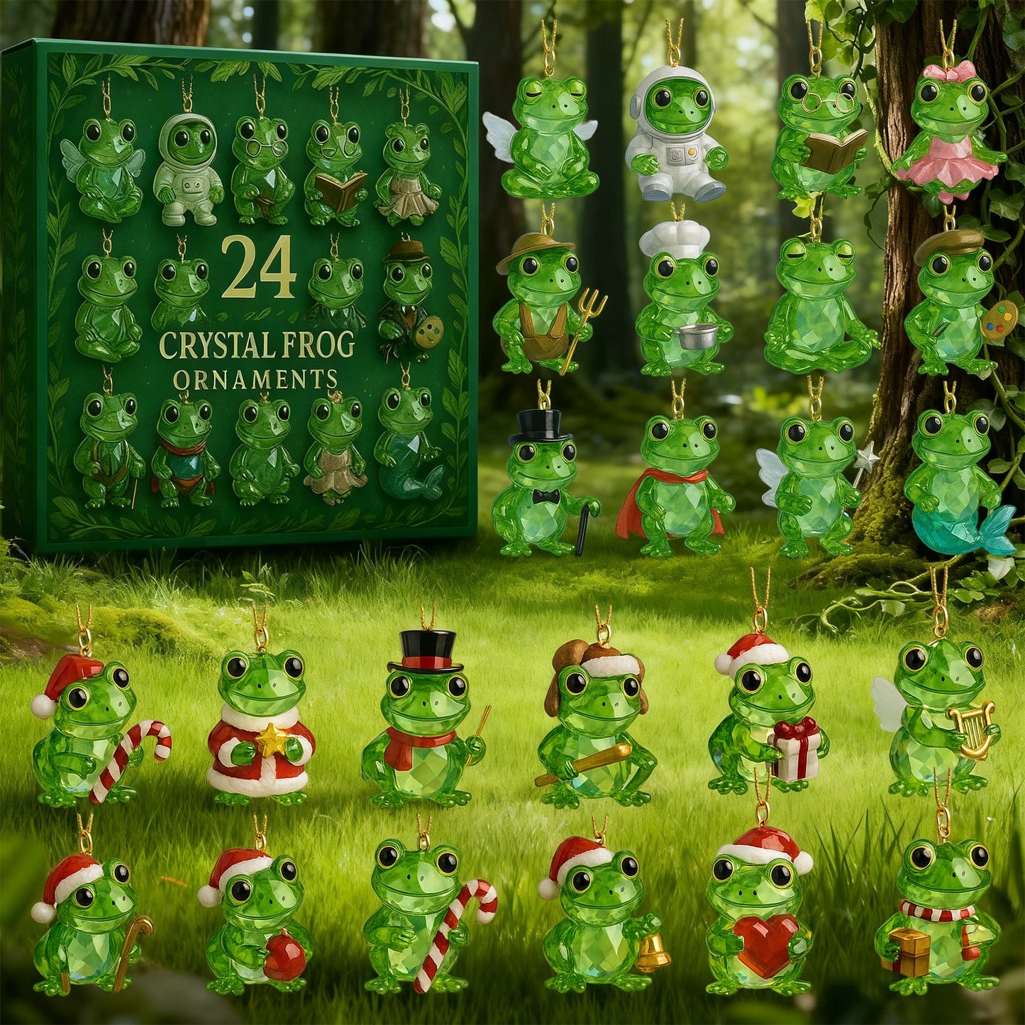 Step Into a Whimsical World — The Cutest Frog Advent Calendar Ever! 🐸💚